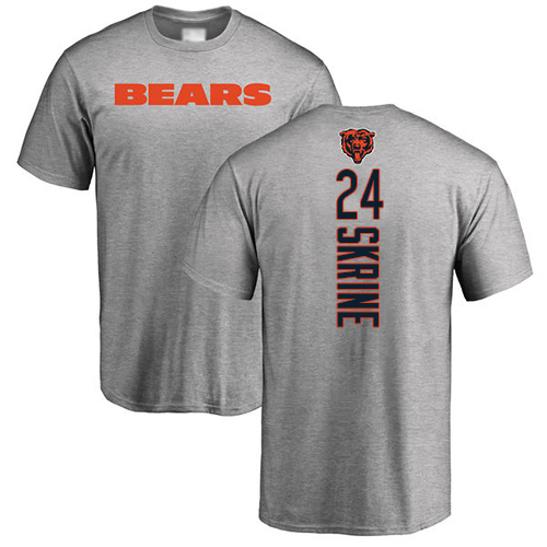 Chicago Bears Men Ash Buster Skrine Backer NFL Football #24 T Shirt